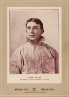 1902 Sporting Life Cabinets #367 Johnny Kling Chicago, NL, 1904 Baseball Card
