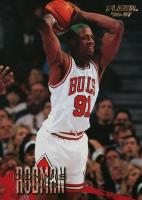 1996 Fleer #16 Dennis Rodman Basketball Card