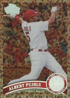 2011 Topps #100 Albert Pujols Cognac Diamond Anniversary Baseball Card