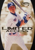 1998 Circa Thunder Limited Access #8 Derek Jeter Baseball Card