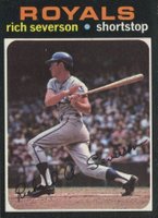 1971 Topps #103 Rich Severson Baseball Card