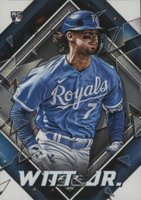 2022 Topps Fire #198 Bobby Witt Jr. Baseball Card