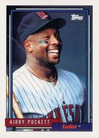 1992 Topps #575 Kirby Puckett Baseball Card