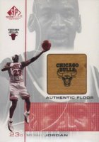 2000 SP Game Floor Authentic Floor #MJ Michael Jordan Basketball Card