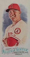 2016 Topps Allen & Ginter  # Mike Trout Mini- No Number A & G Back Baseball Card
