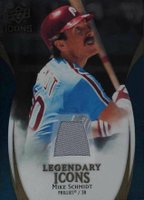 2009 Upper Deck Icons Legendary Icons #LI-MS Mike Schmidt Jersey Baseball Card