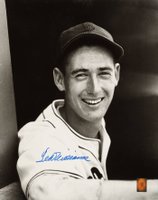 1999 Hall of Fame Autographs # Ted Williams Photograph Baseball Card