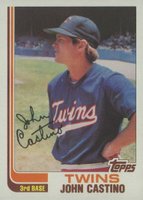 1982 Topps #644 John Castino Baseball Card