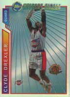 1996 Topps Mystery Finest  #M13 Clyde Drexler Super Team NBA Finals Basketball Card