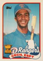 1989 Topps Tiffany #221 Cecil Espy Baseball Card