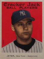 2004 Topps Cracker Jack #232 Derek Jeter Sticker Baseball Card