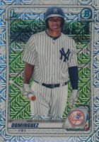 2020 Bowman Chrome Mega Box #BCP8 Jasson Dominguez Baseball Card