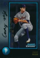2018 Bowman Draft 1998 Bowman 20th Anniversary #98BCM Casey Mize Baseball Card