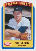 1990 Swell Baseball Greats #8 Whitey Ford Baseball Card