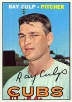1967 Topps #168 Ray Culp Baseball Card