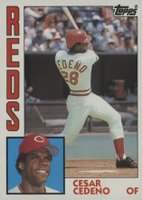 1984 Topps #725 Cesar Cedeno Baseball Card