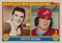 1983 Topps #101 Pete Rose Baseball Card