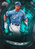 2022 Topps Chrome Black #51 Bobby Witt Jr. Green Atomic Refractor Baseball Card