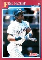 1991 Score Traded #58T Fred McGriff Baseball Card