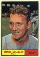 1961 Topps #281 Frank Sullivan Baseball Card
