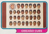 1974 Topps #211 Chicago Cubs Baseball Card