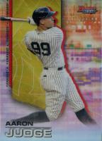 2021 Bowman's Best #4 Aaron Judge Gold Refractor Baseball Card