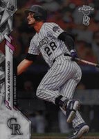 2020 Ben Baller Chrome #174 Nolan Arenado Baseball Card