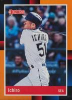 2022 Panini Donruss #240 Ichiro Holo Orange Baseball Card