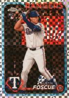 2024 Topps Chrome Update #USC179 Justin Foscue X-Fractor Baseball Card