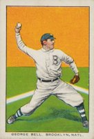 1911 General Baking # George G. Bell Weber Bakery Baseball Card