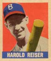 1948 Leaf #146 Harold Reiser Short Print Baseball Card
