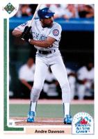 1991 Upper Deck Final Edition #98F Andre Dawson Baseball Card