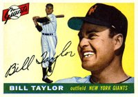 1955 Topps #53 Bill Taylor Baseball Card