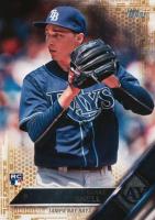 2016 Topps Update #US67 Blake Snell Pitching-Gold Baseball Card