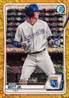 2020 Bowman Chrome Prospects #BCP160 Bobby Witt Jr. Gold Shimmer Baseball Card
