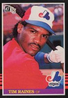 1985 Donruss #299 Tim Raines Baseball Card