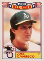 1989 Topps All-Star Glossy Set of 22 #6 Jose Canseco Baseball Card