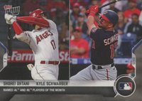 2021 Topps Now #444 Kyle Schwarber/Shohei Ohtani Baseball Card