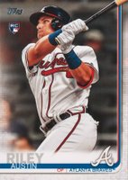 2019 Topps Update  #US100 Austin Riley Batting Baseball Card