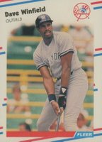 1988 Fleer Glossy #226 Dave Winfield Baseball Card