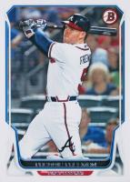 2014 Bowman #153 Freddie Freeman Baseball Card