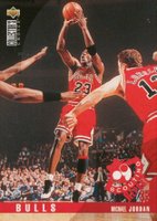 1995 Collector's Choice International French II #114 Michael Jordan Basketball Card