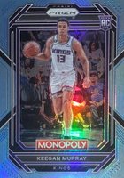 2022 Panini Prizm Monopoly #78 Keegan Murray Light Blue Basketball Card