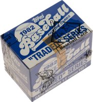 1982 Topps Traded #FBS Factory Box Set Baseball Card