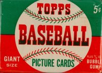 1952 Topps #WP Wax Pack 5 Cent Baseball Card