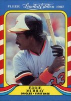 1987 Fleer Limited Edition #31 Eddie Murray Baseball Card