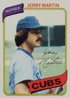 1980 Topps #493 Jerry Martin Baseball Card