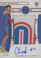 2022 Panini National Treasures #101 Chet Holmgren Patch Autograph-Bronze Basketball Card