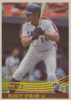 1984 Donruss #554 Rusty Staub Baseball Card