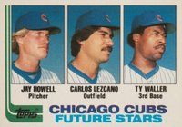 1982 Topps #51 Chicago Cubs Future Stars Baseball Card